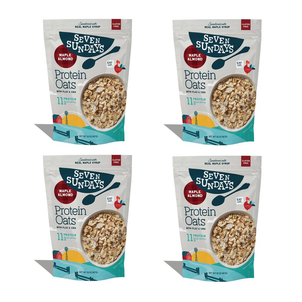 Maple Almond Protein Oats, 32oz