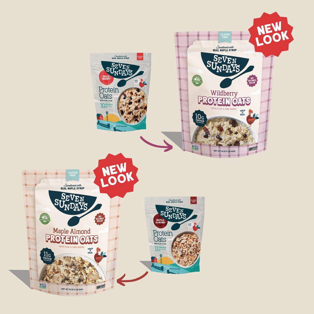 Protein Oats Double Sampler Pack, 16oz